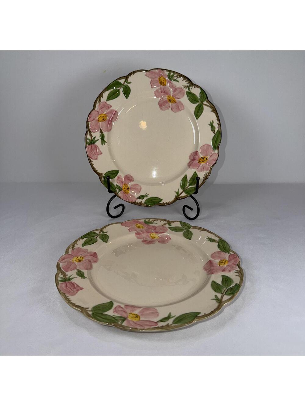 Franciscan Desert Rose 10.5" Dinner Plates - Qty 2
